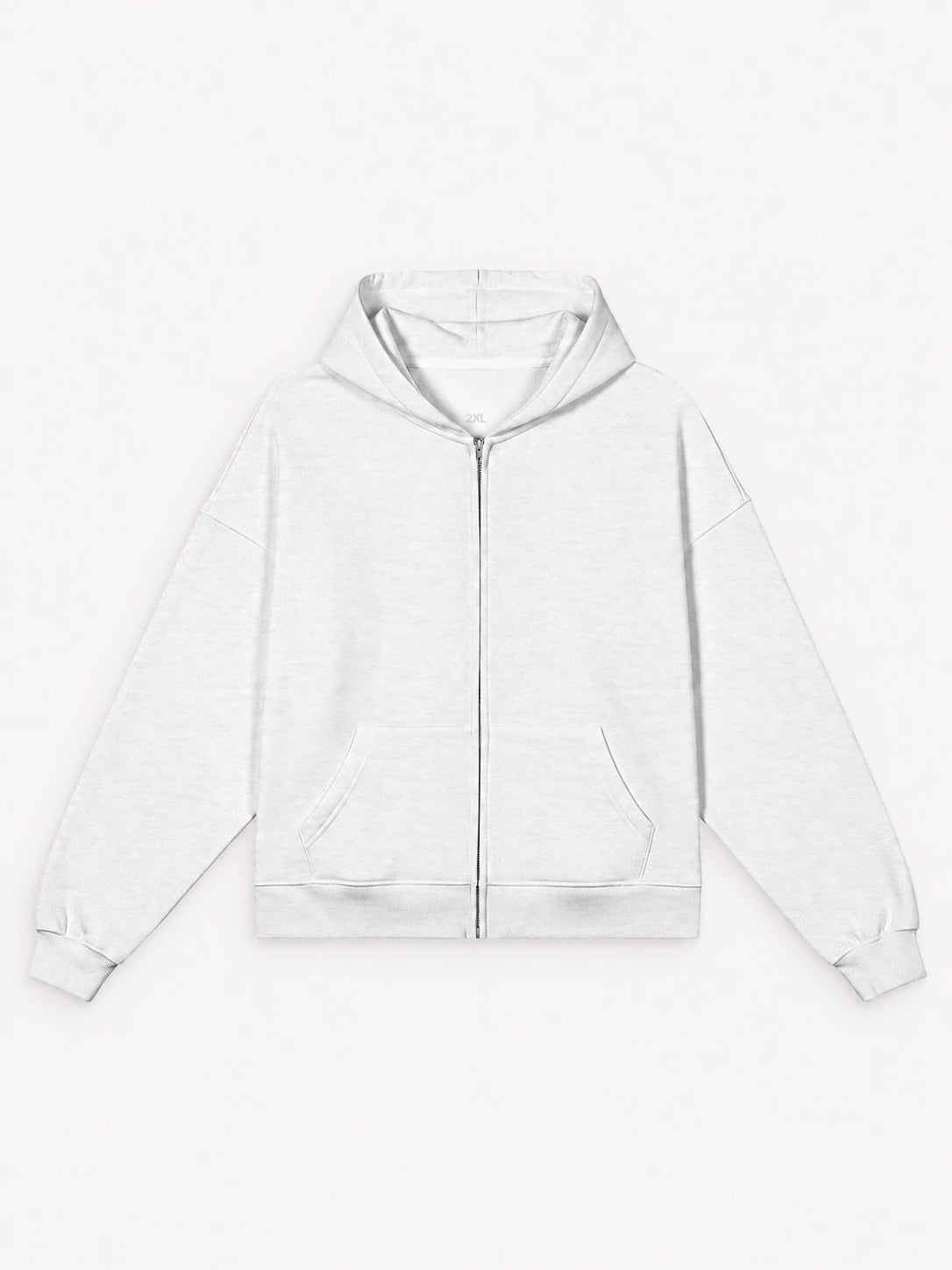 440GSM Unisex Heavyweight Full-zip Hoodie