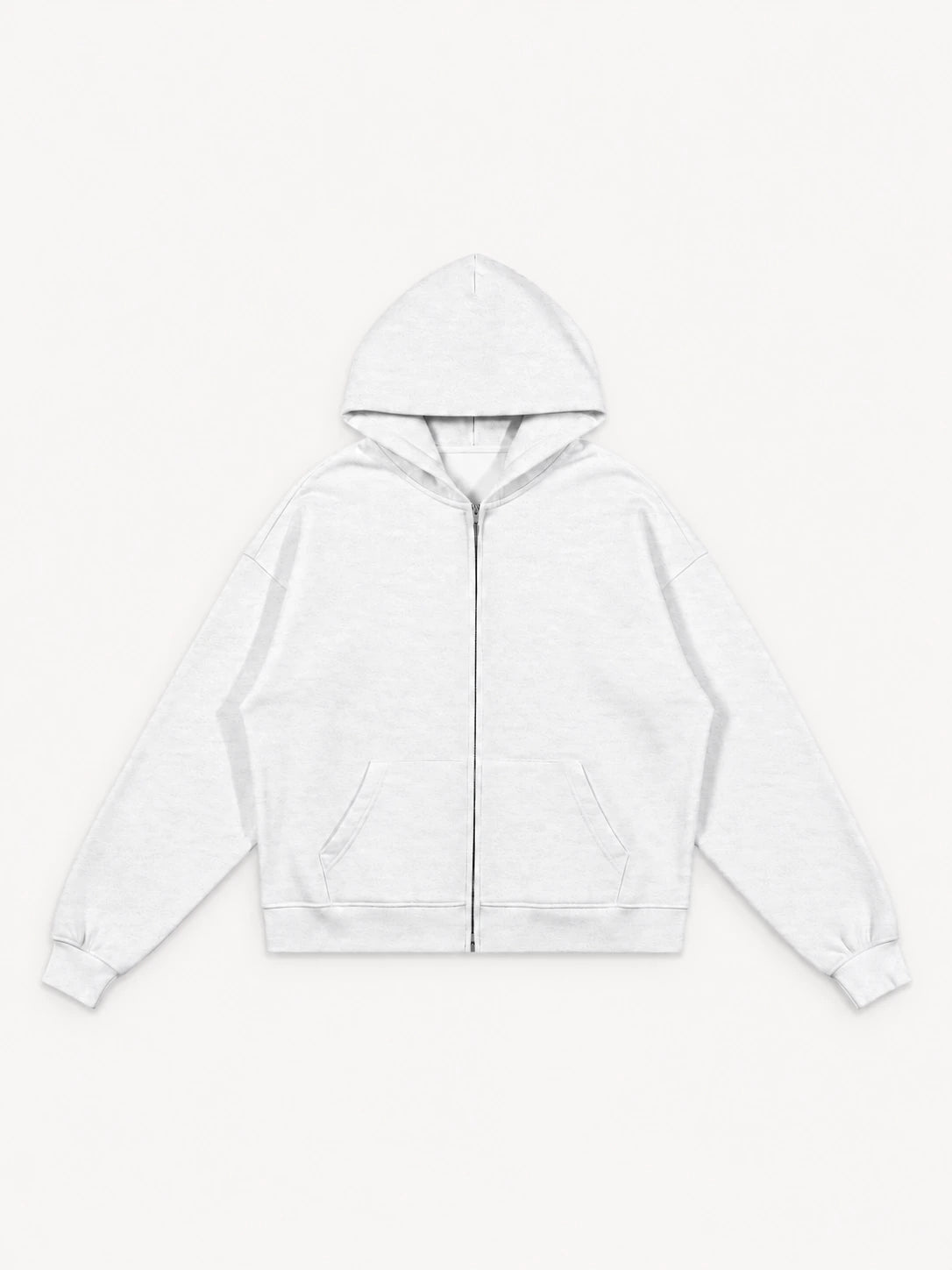440GSM Unisex Heavyweight Full-zip Hoodie