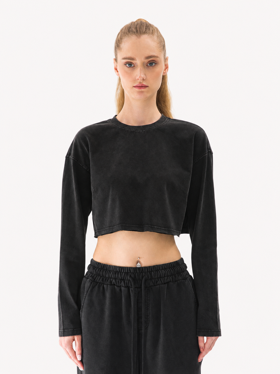 The Raw Crop Long Sleeve