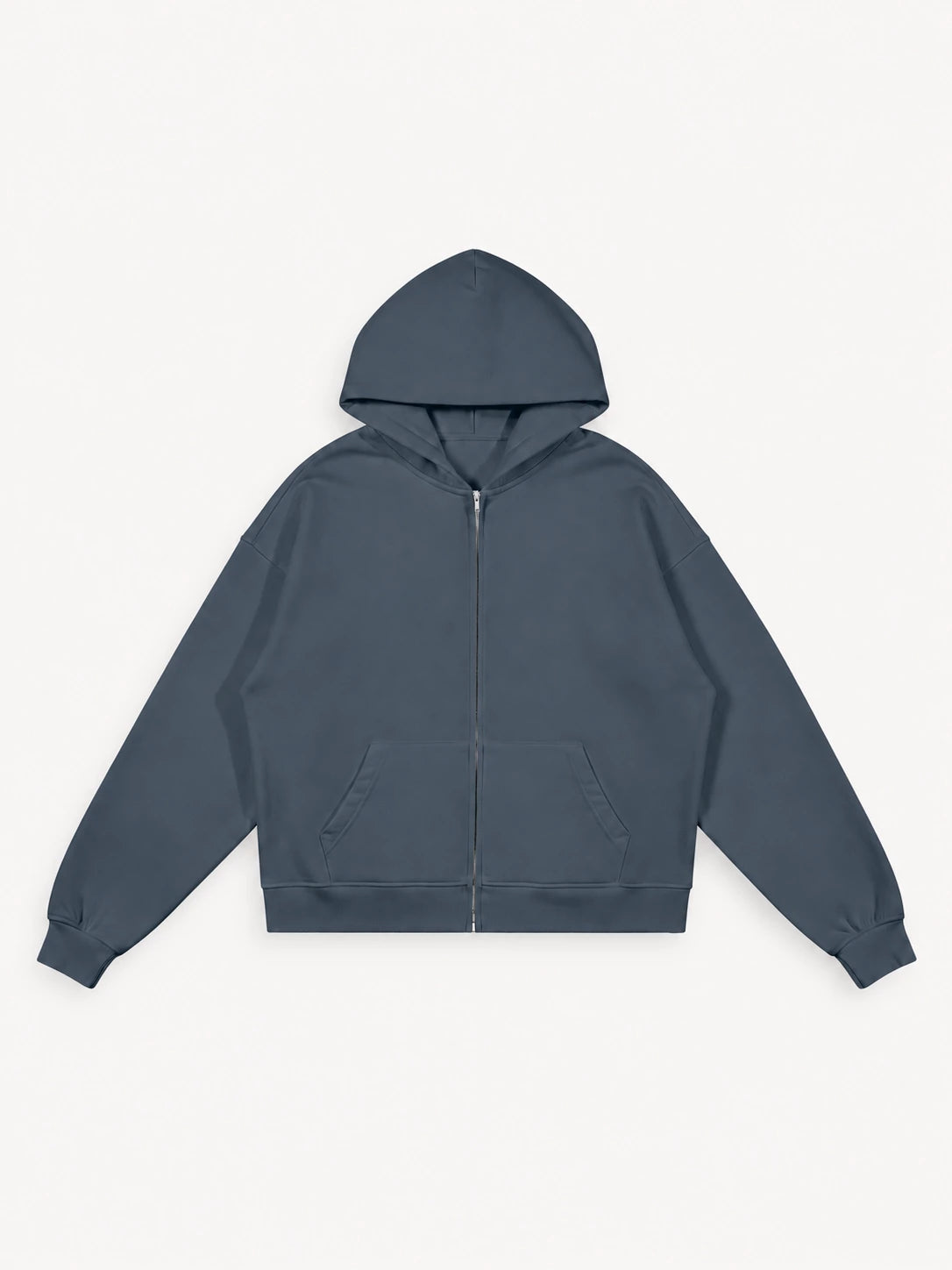 440GSM Unisex Heavyweight Full-zip Hoodie