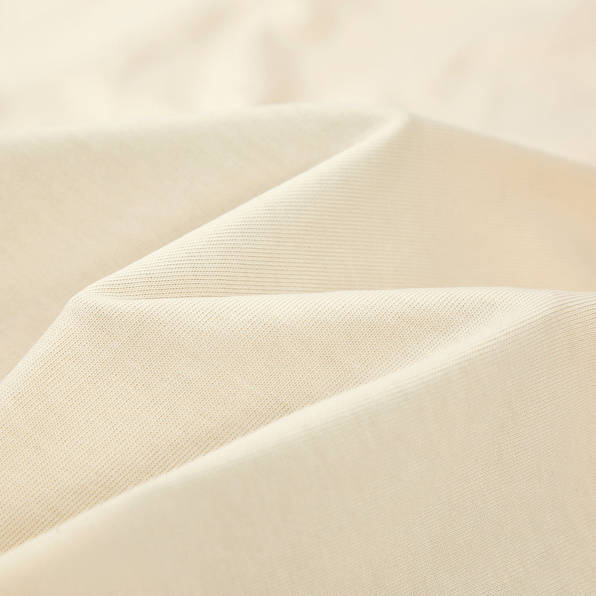 Boxy 280 g/m² tee: fabric detail.